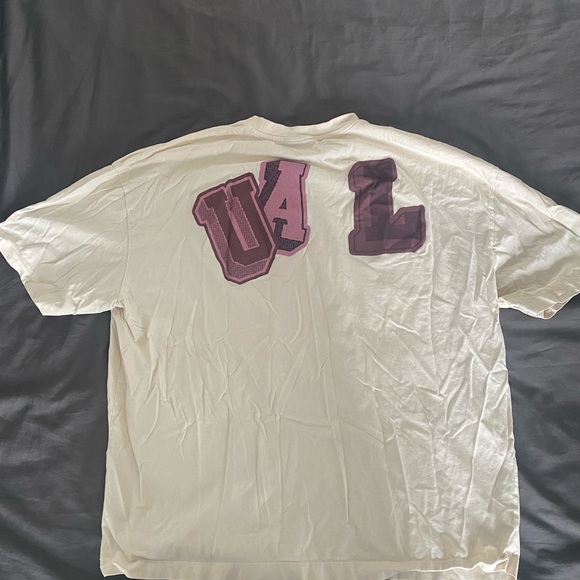 Mens cream Asos graphic tshirt size M - Picture 2 of 3